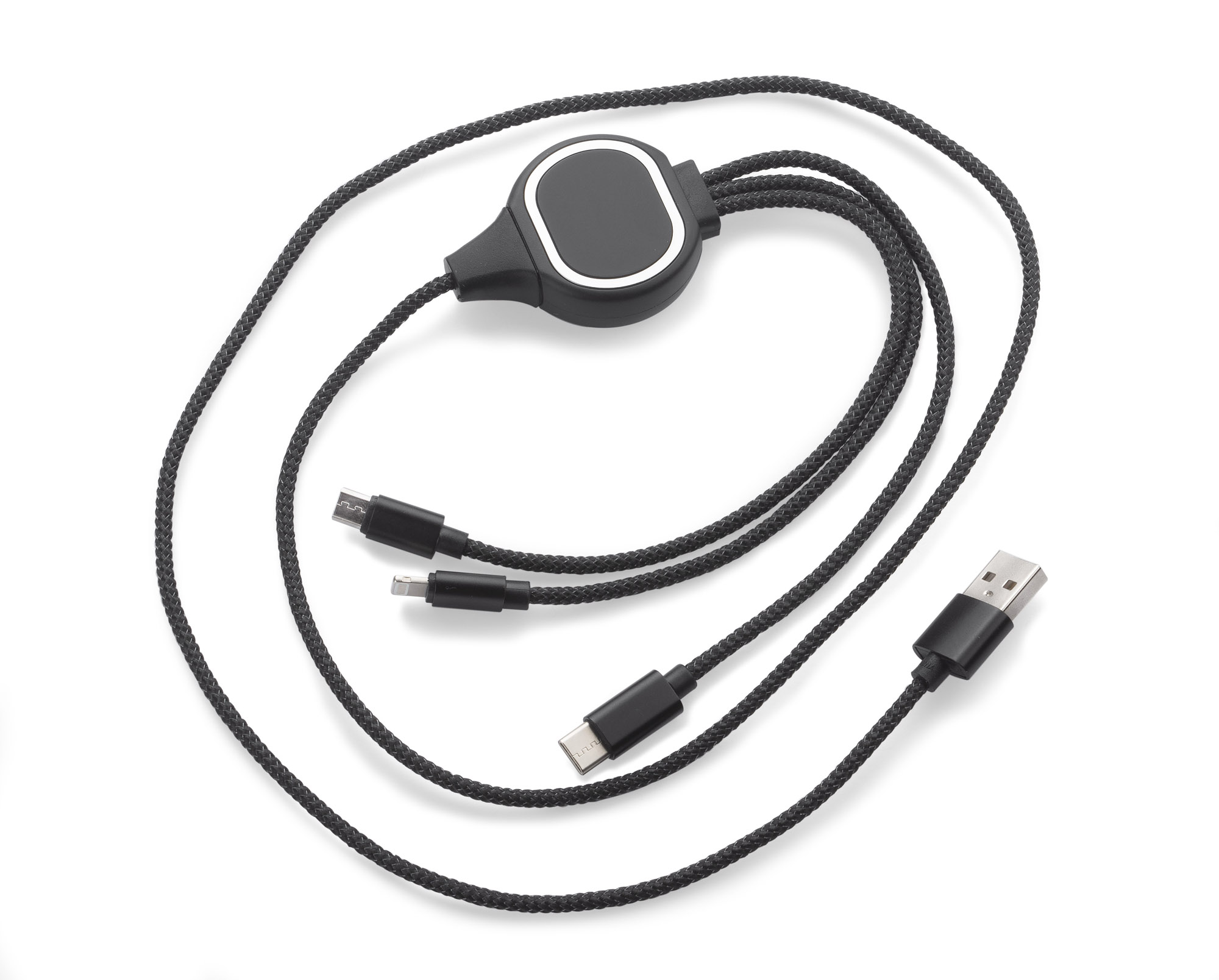 „3 in 1“ USB laidas „LUX“