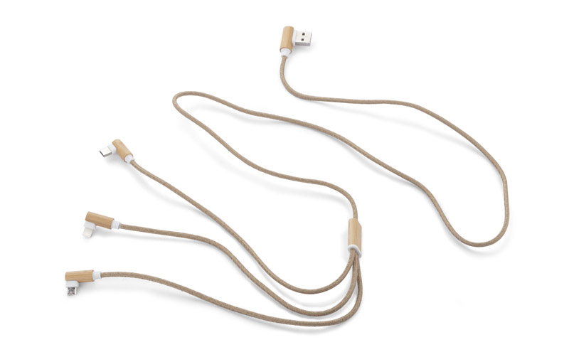 „3 in 1“ USB laidas „FLAX“