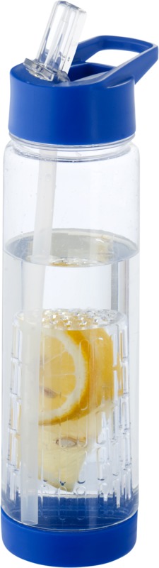 „Tutti-frutti“ 740 ml „Tritan™“ sportinis butelis su arbatos užpilimo įtaisu