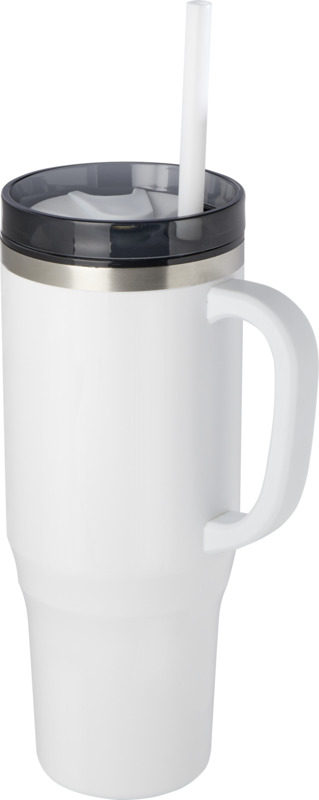 Melbourne 1200 ml RCS sertifikuotas termoizoliuotas puodelis su šiaudeliu