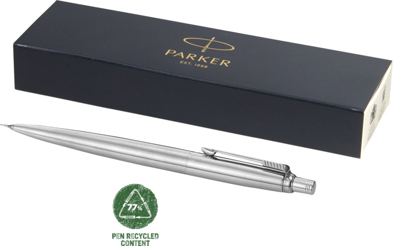 „Parker Jotter“ mechaninis pieštukas su įmontuotu trintuku (juodas rašalas)