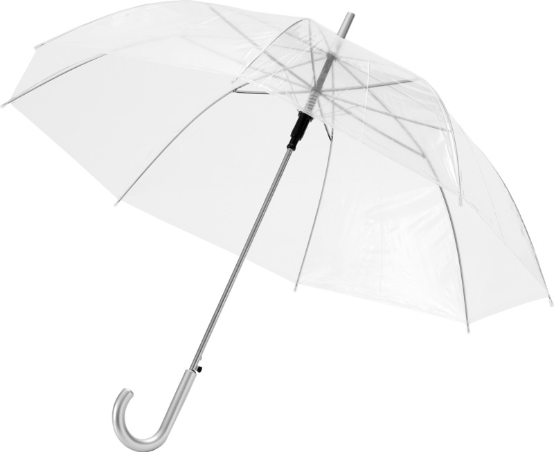 Kate 23" skaidrus, automatiškai atsidarantis skėtis