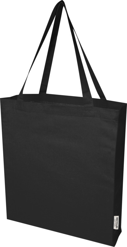 „Madras“ 140 g/m² GRS sertifikuotos perdirbtos medvilnės rankinė su įsiuvu, 12 l talpos - Image 6