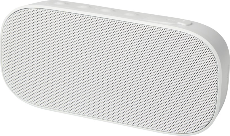 „Stark 2.0“ 5 W galingumo garsiakalbis iš perdirbto plastiko, atitinkantis IPX5 apsaugos klasę, su „Bluetooth“