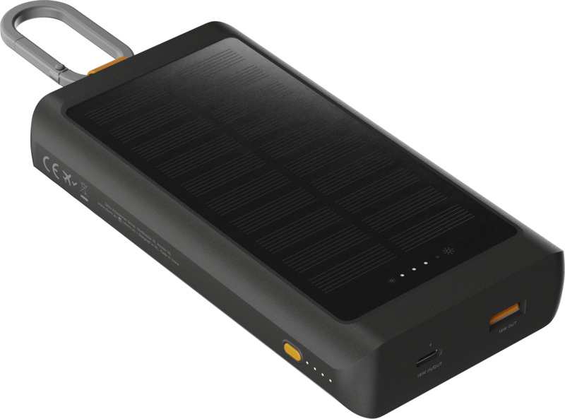 „Xtorm XG2S101 Go2“ 10 000 mAh 15 W saulės energijos išorinis akumuliatorius su apšvietimu