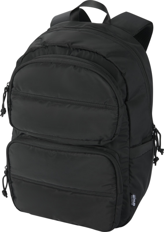 „Puffer“ 15,6 colių „GRS“ perdirbtos medžiagos nešiojamojo kompiuterio kuprinė, 18 l - Image 3