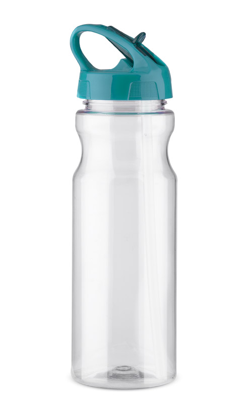 Vandens butelis su šiaudeliu „TRANCE“, 700 ml
