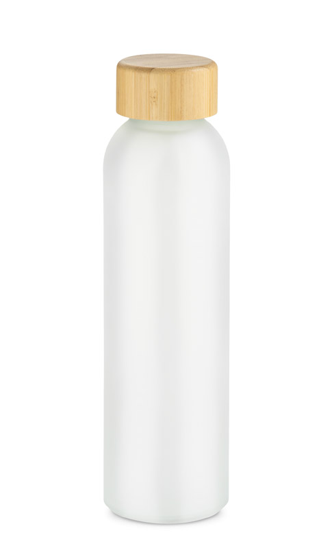 Perdirbtas stiklinis butelis „NILLO“, 500 ml