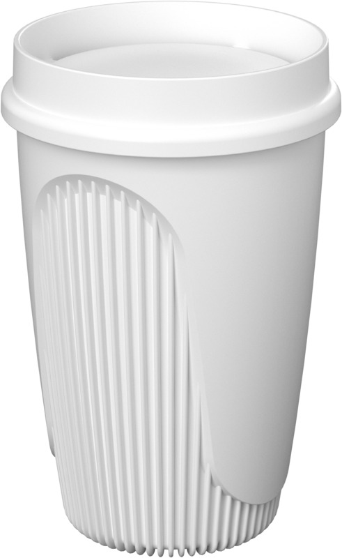„Alto POP“ 350 ml stiklinė su 360° dangteliu