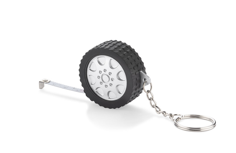 Raktų pakabukas – ruletė „TIRE“, 1 m