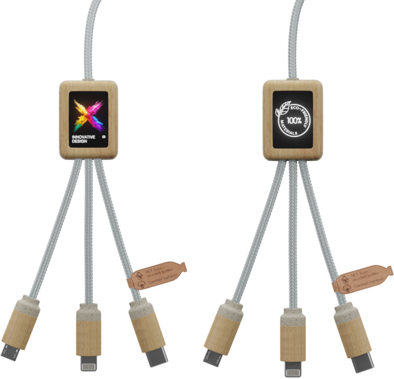 SCX.design C49 „5-in-1“ įkrovimo laidas