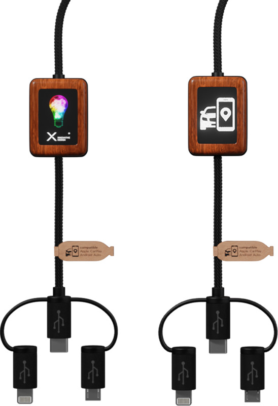SCX.design C46 „5-in-1“ „CarPlay“ laidas