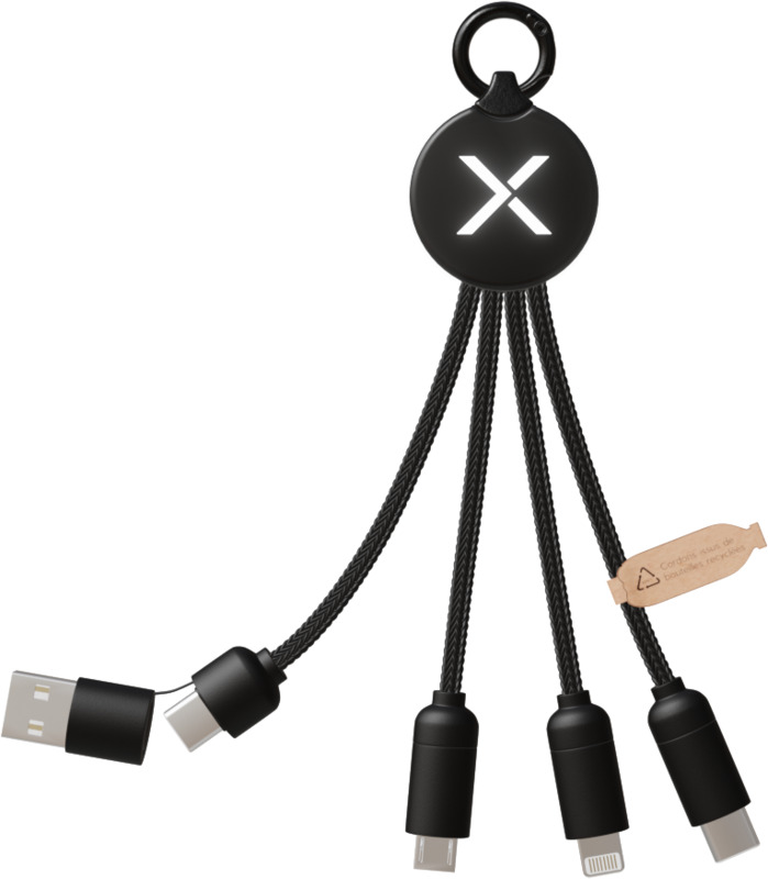 SCX.design C14 20 W „5-in-1“ įkrovimo laidas