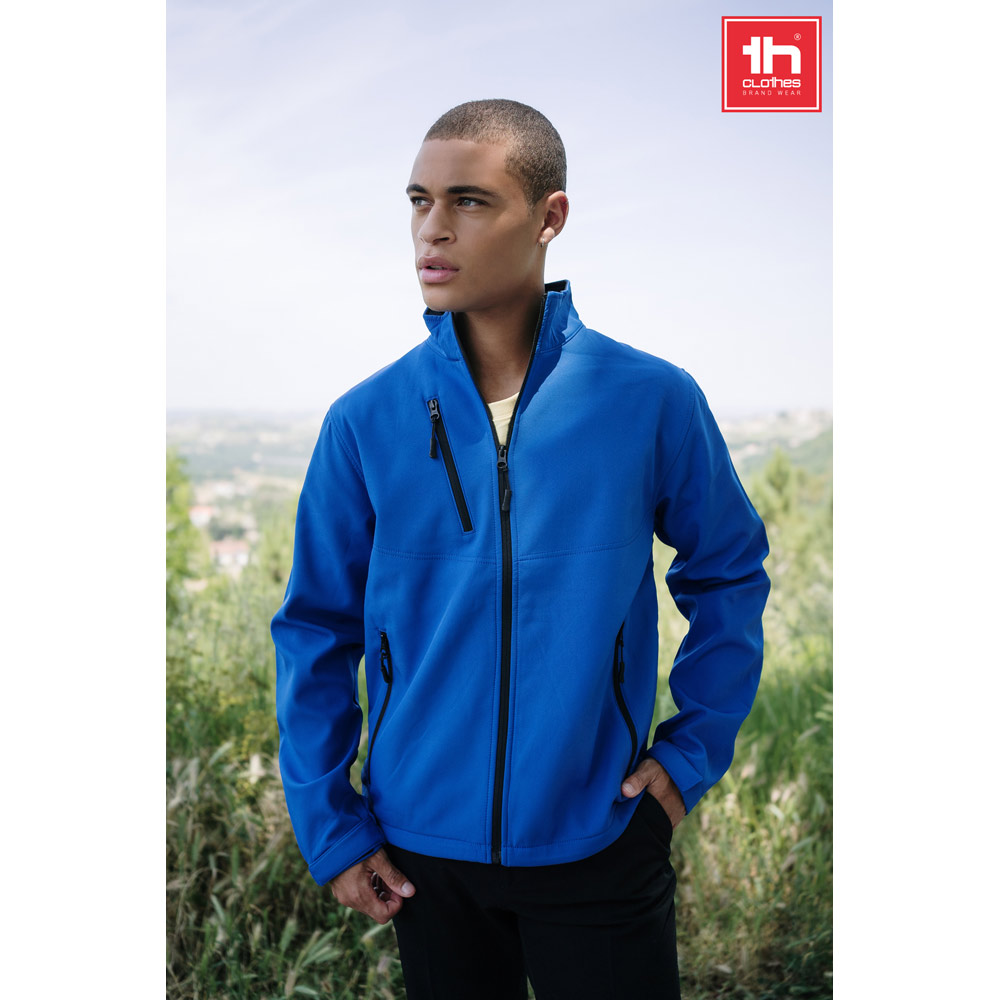 THC EANES. „Softshell“ striukė (unisex) iš poliesterio ir elastano