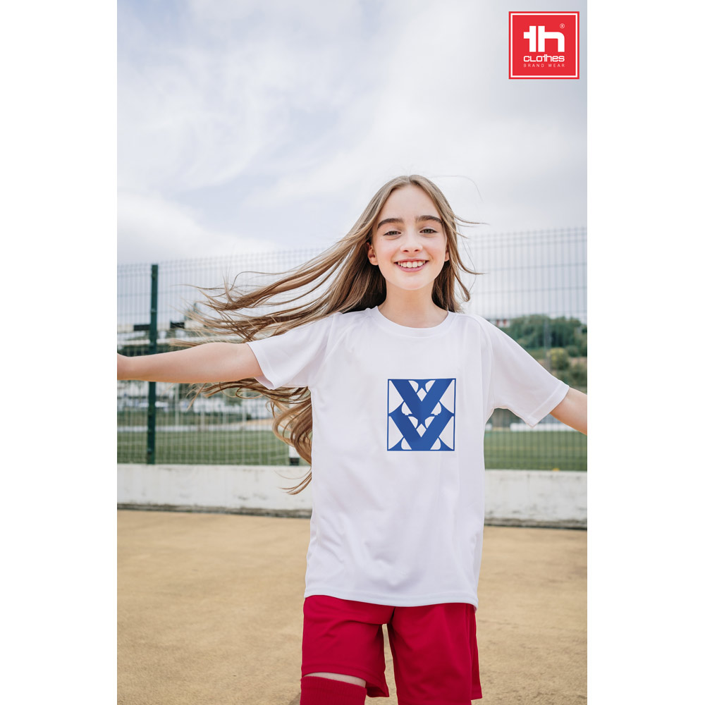THC MOVE KIDS WH. Vaikiškas marškinėlis