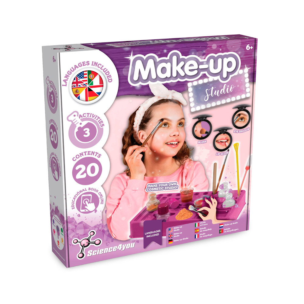 „Makeup Studio Kit I“. Mokomasis rinkinys vaikams