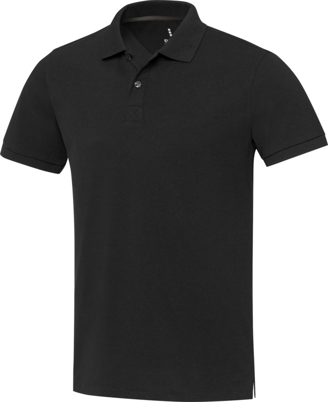 „Emerald“ 200 g/m² trumpomis rankovėmis unisex „Aware™“ perdirbto audinio polo marškinėliai - Image 3