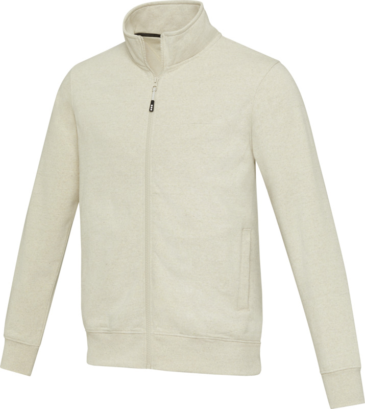 „Galena“ 320 g/m² unisex „Aware™“ megztinis iš perdirbtų medžiagų su užtrauktuku per visą ilgį