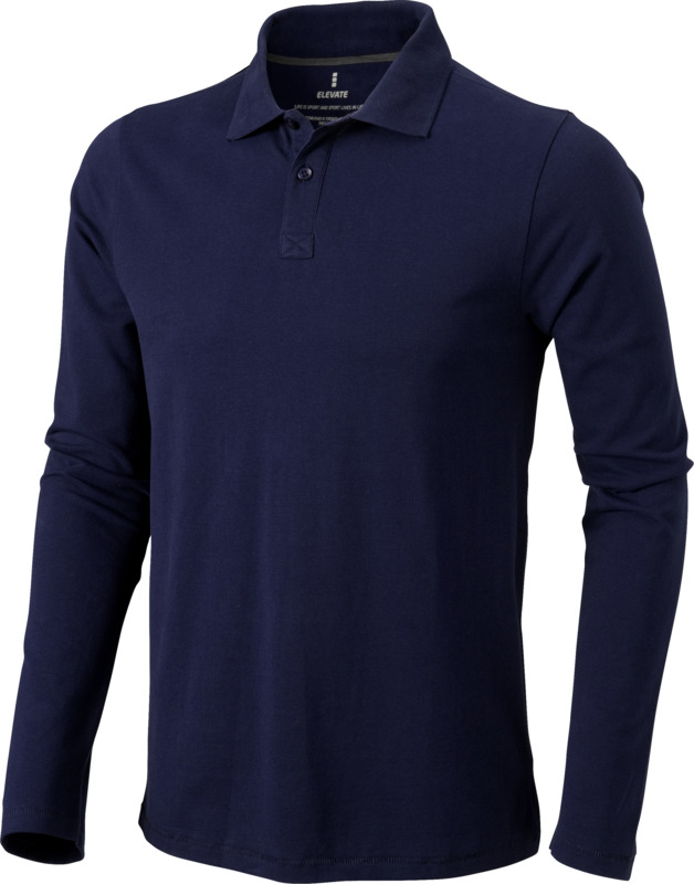 „Calgary“ 180 g/m² vyriškas polo marškinėlis su ilgomis rankovėmis - Image 5