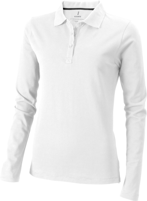 „Calgary“ 180 g/m² moteriškas polo marškinėlis su ilgomis rankovėmis