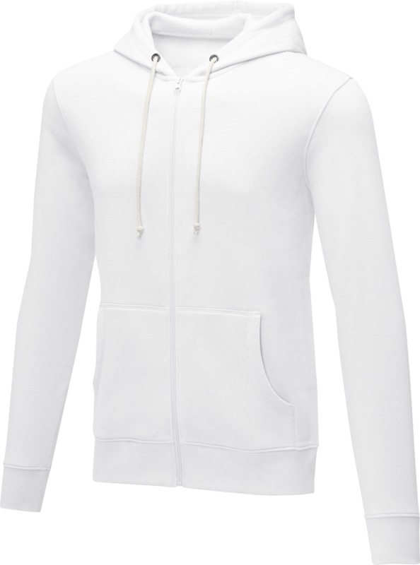 „Charon“ 240 g/m² unisex džemperis su gobtuvu ir užtrauktuku per visą ilgį