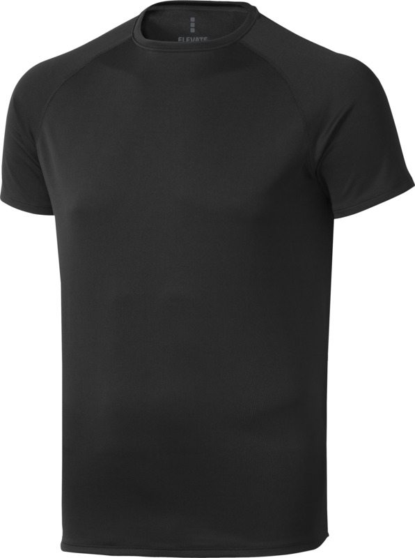 „Niagara“ 145 g/m² trumpomis rankovėmis vyriškas „Cool Fit“ marškinėlis - Image 6
