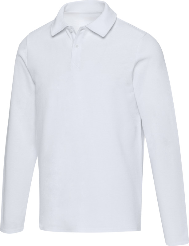 „Apollo“ 245 g/m² unisex polo marškinėliai su ilgomis rankovėmis