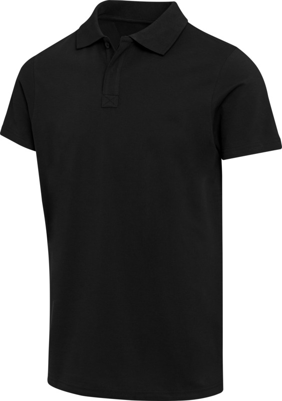 „Graphite“ 180 g/m² trumpomis rankovėmis unisex OCS ekologiškas polo marškinėlis - Image 3