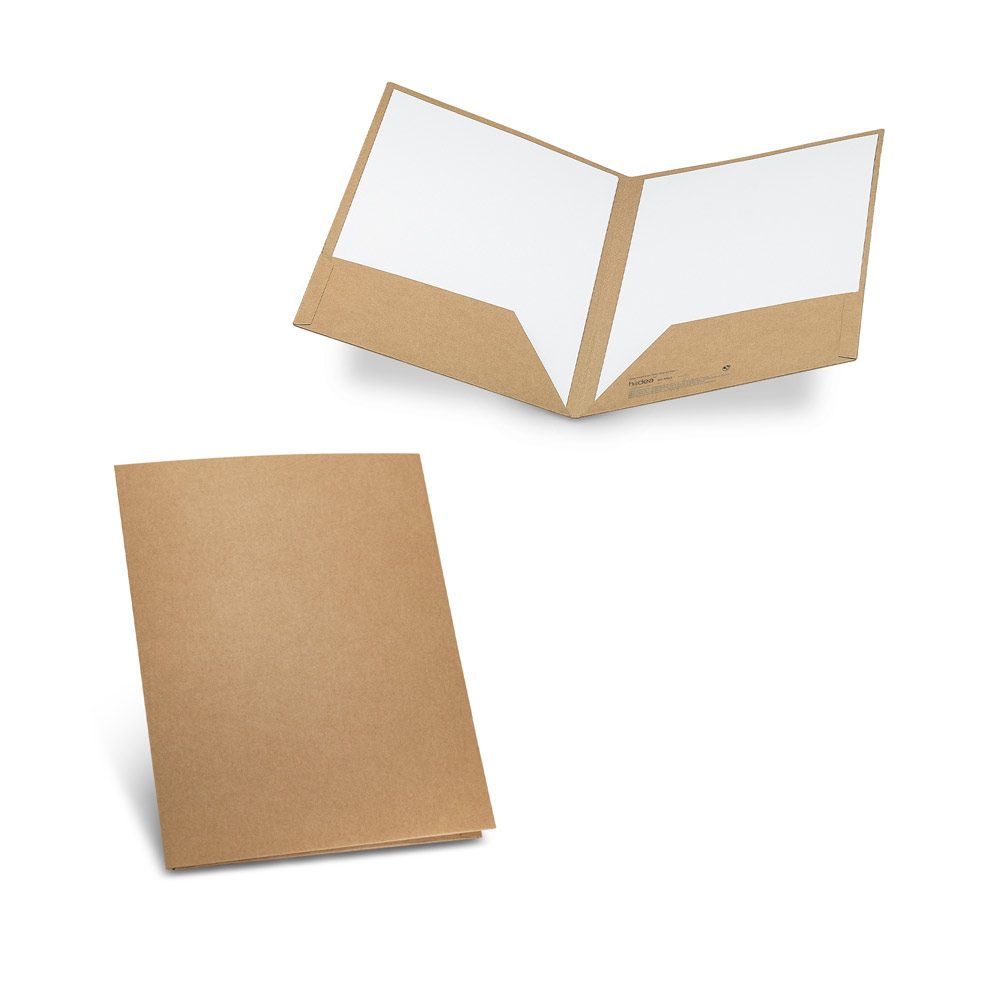 PUZO. Dokumentų aplankas iš 100 % perdirbto popieriaus A4 formato (400 g/m²)