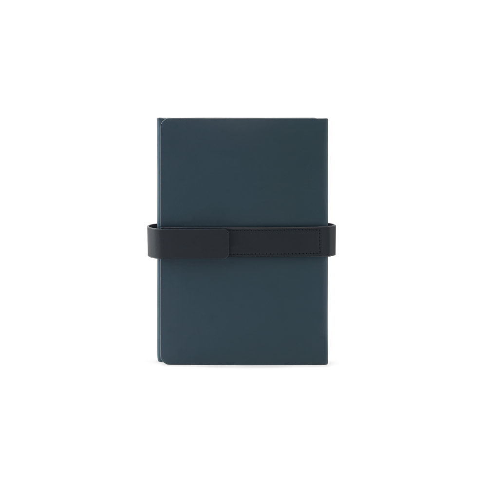 SANDERSON. A5 notebook in PU (50% recycled) with two blocks: lined pages and plain pages - Image 6
