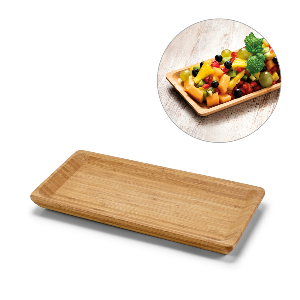 MUSTARD. Bambuko padėklas