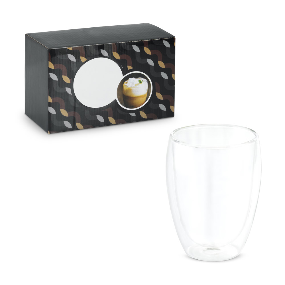 MACHIATO DUO. 2 borosilikatinio stiklo puodelių rinkinys