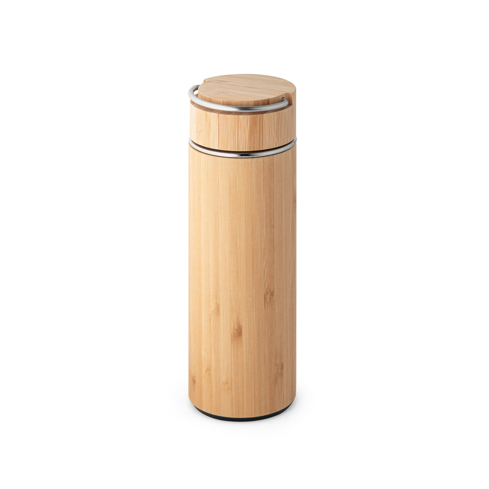 SOW. Bambuko ir nerūdijančio plieno termosas, 440 ml - Image 2