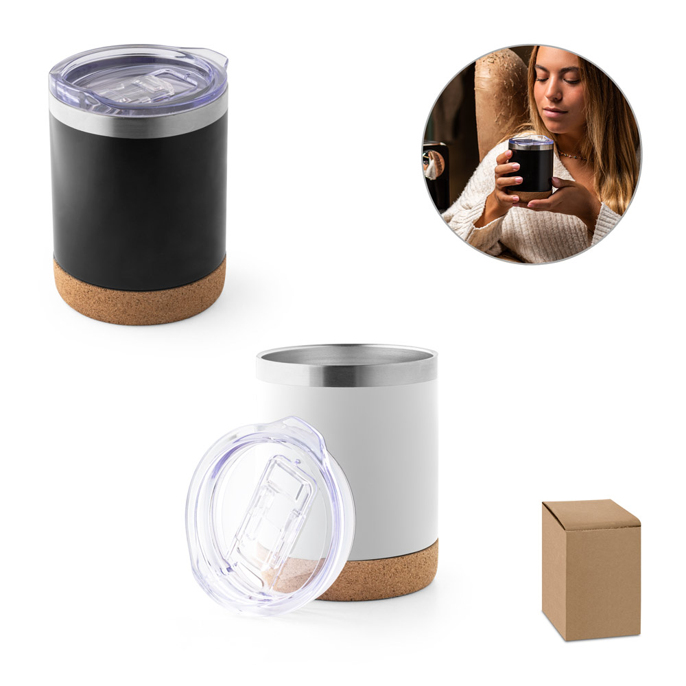 SOLBERG TUMBLER. Kelioninis puodelis iš nerūdijančio plieno, 400 ml