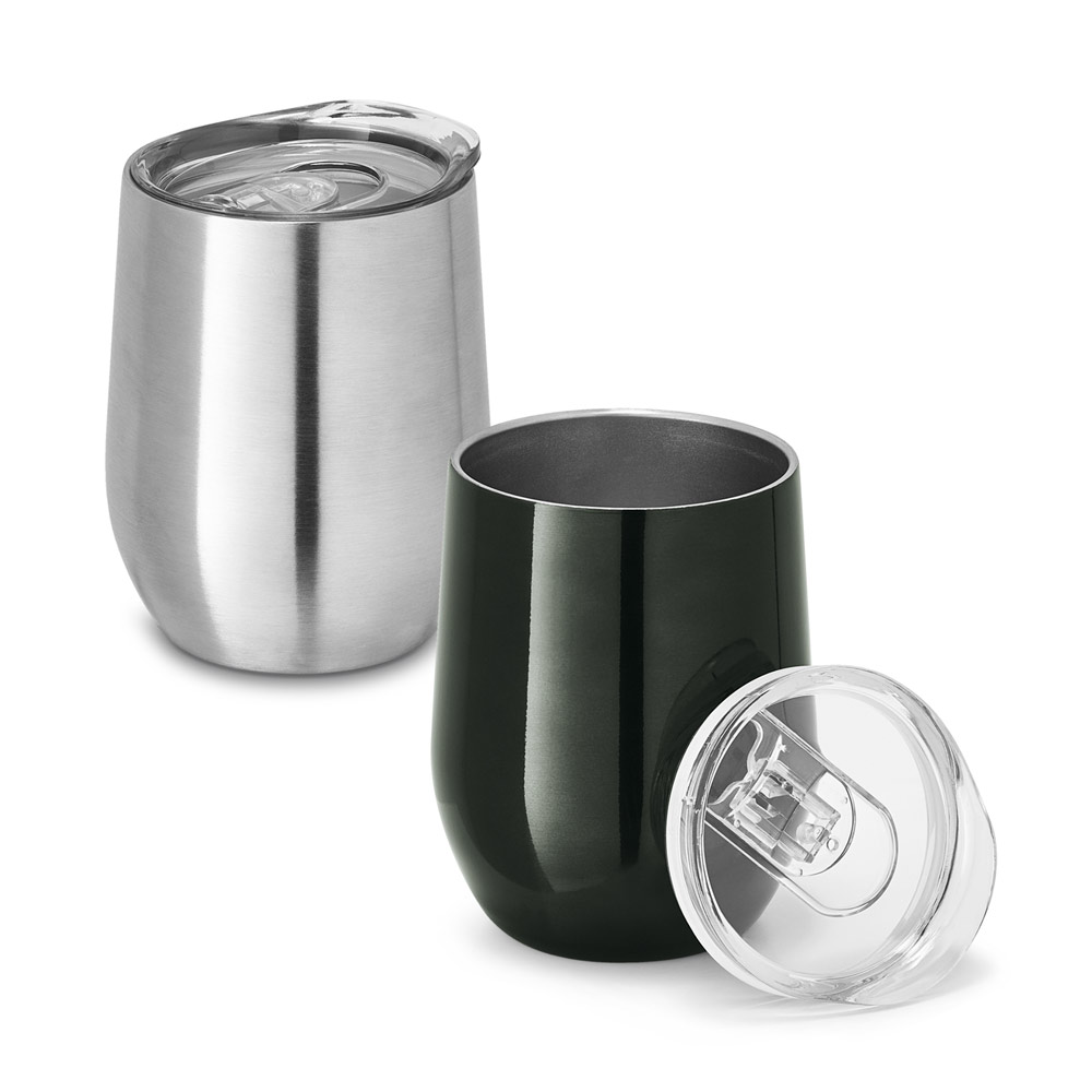 RONDE. Kelioninis puodelis iš nerūdijančio plieno, 400 ml