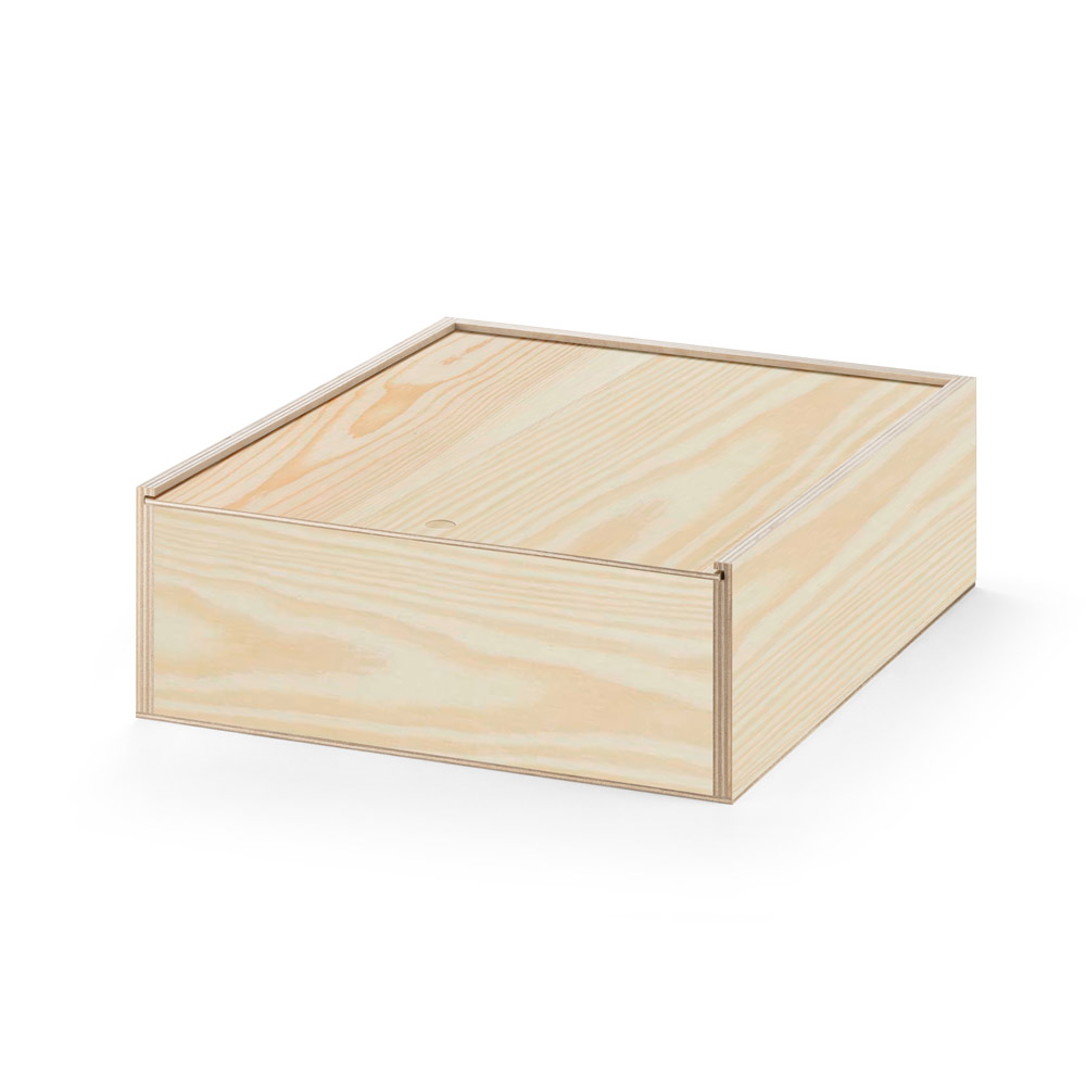 BOXIE WOOD L. Medinė dėžutė L