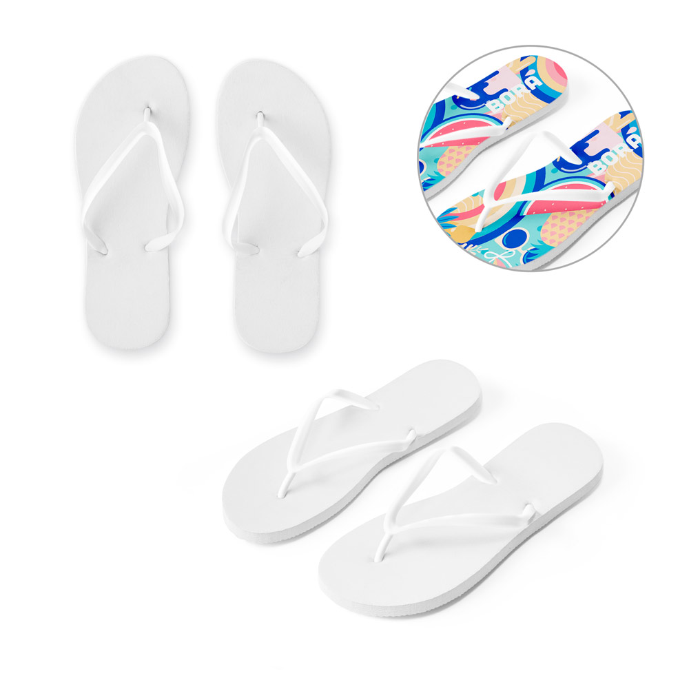 BALI S / M. Šlepetės su visiškai individualizuojamais sublimacijos pado