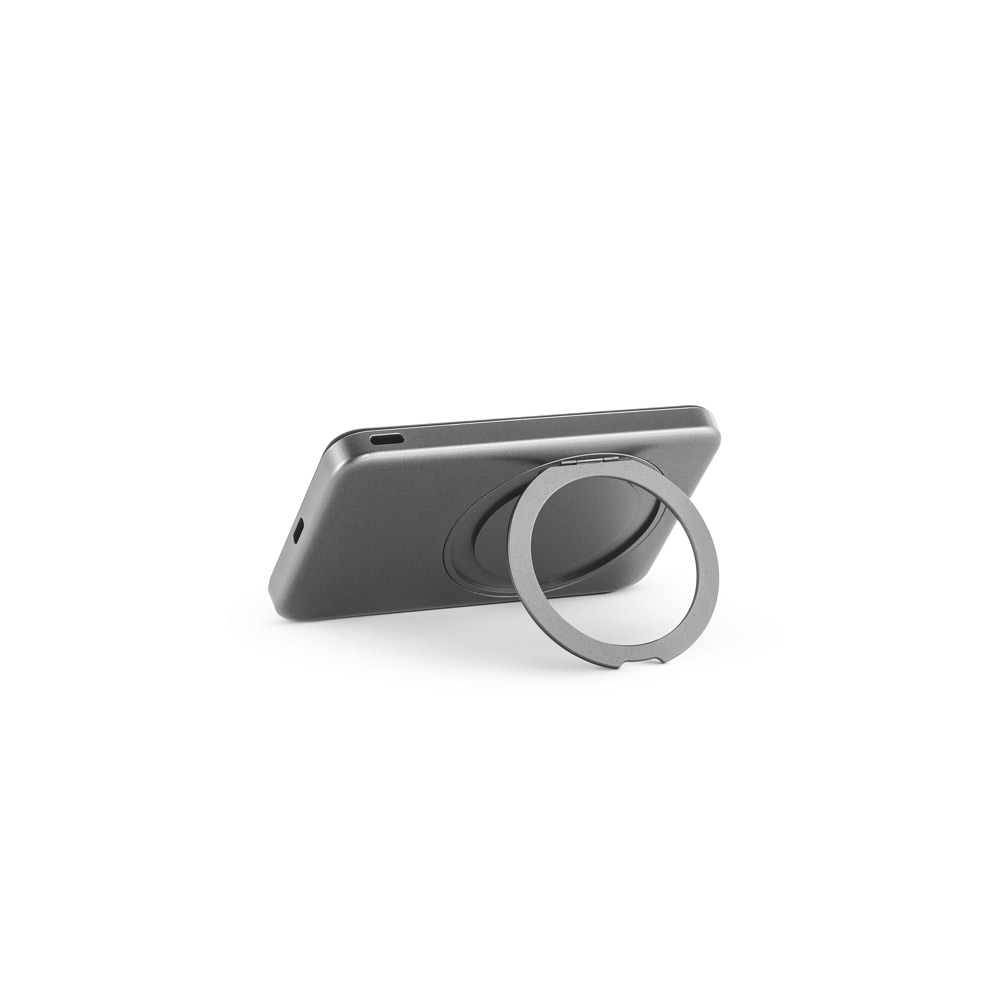 WARSHEL 5. 5 000 mAh magnetinis išorinis akumuliatorius su 15 W supergreitu belaidžiu įkrovikliu, pagamintas iš perdirbto ABS (100 % rABS), su laikikliu - Image 8