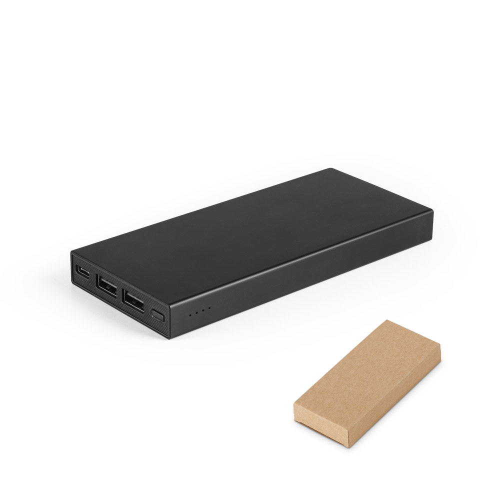 DOROTHY 10. 10 000 mAh išorinis akumuliatorius iš perdirbto aliuminio (100 % rAL)