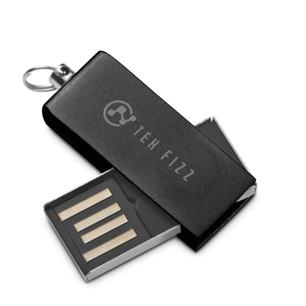 SIMON 8 GB. 8 GB talpos UDP „mini“ USB atmintinė, pagaminta iš aliuminio - Image 2