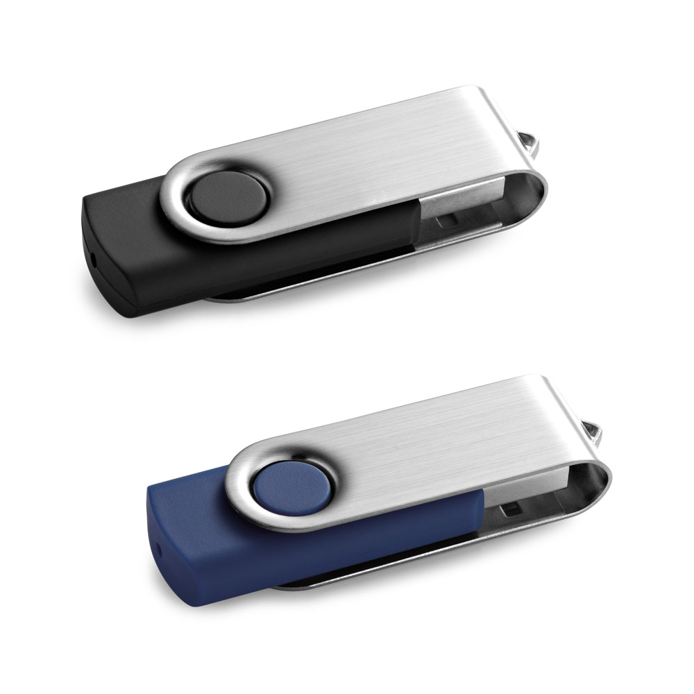 CLAUDIUS 32 GB. 32 GB USB atmintinė su metaliniu spaustuku