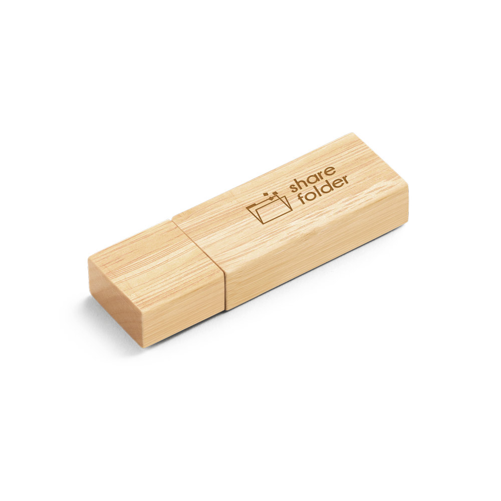 VENTER 16 GB. 16 GB bambuko USB atmintinė - Image 3