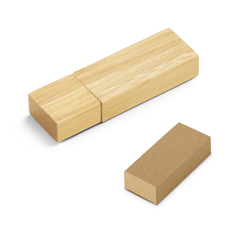 VENTER 16 GB. 16 GB bambuko USB atmintinė