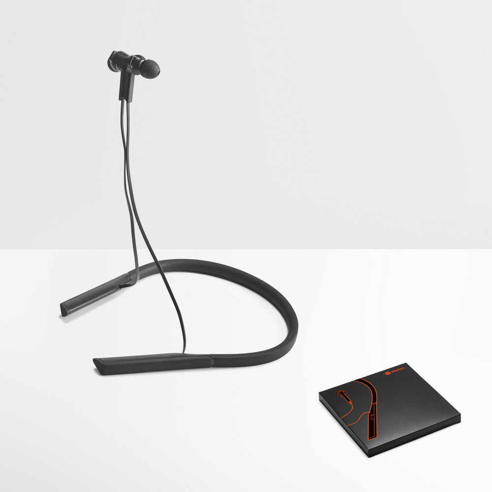 HEARKEEN. ABS ir silikoninės ausinės, 90 mAh