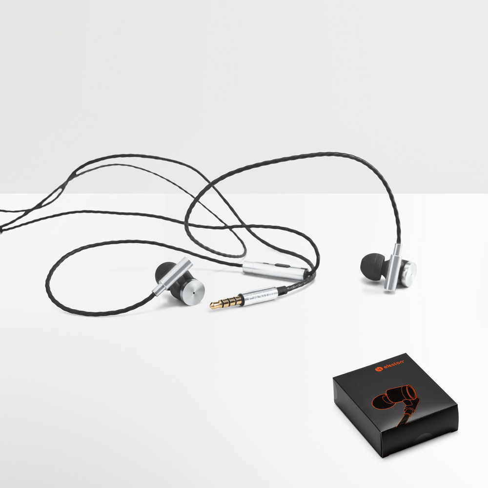 VIBRATION. Metalinės ir ABS ausinės su mikrofonu