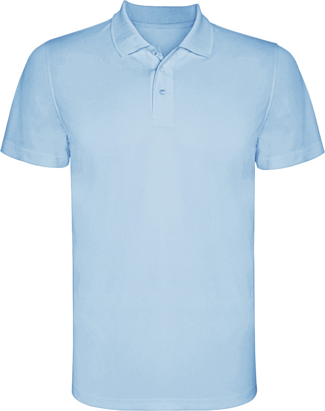 „Monzha“ 150 g/m² trumpomis rankovėmis vaikų sportinis polo marškinėlis - Image 4