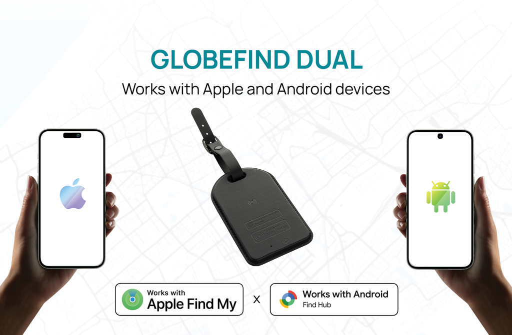 „Globefind Dual RCS“ bagažo etiketė su pasauline paieškos funkcija - Image 4