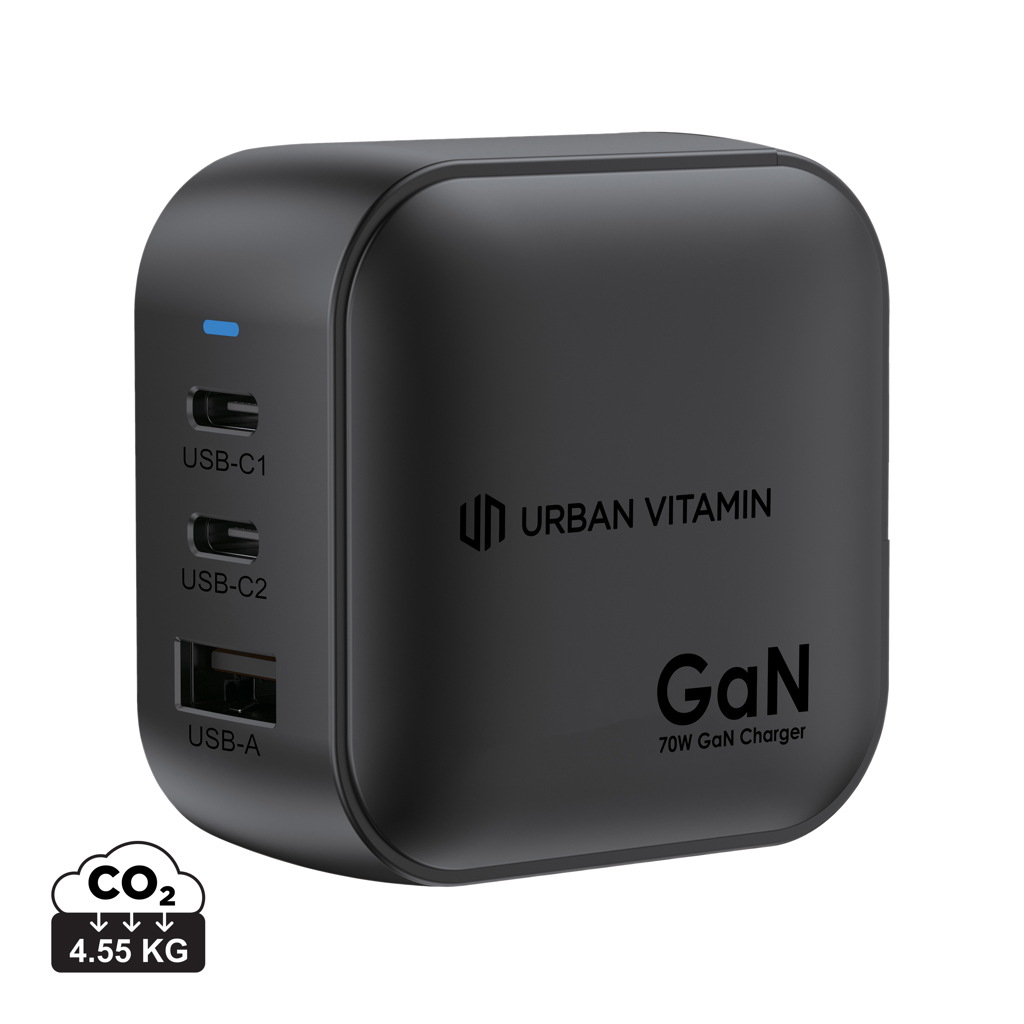 „Urban Vitamin“ „Santa Cruz RCS rplastc“ 70 W GAN įkroviklis