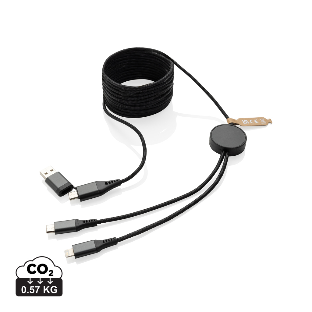 „Terra RCS“ perdirbto PET 3 metrų „4-in-1“ kabelis