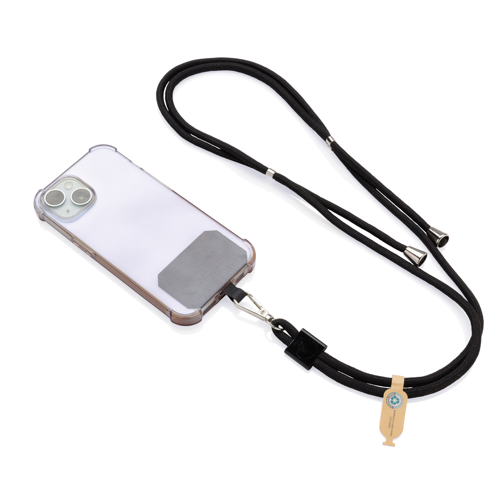 „CarryLoop RCS“ reguliuojamas telefono laikiklis-kordelis iš perdirbto PET - Image 3